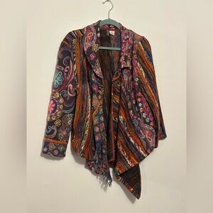Colorful Anu Women's Sweater with Floral Patterns🧡